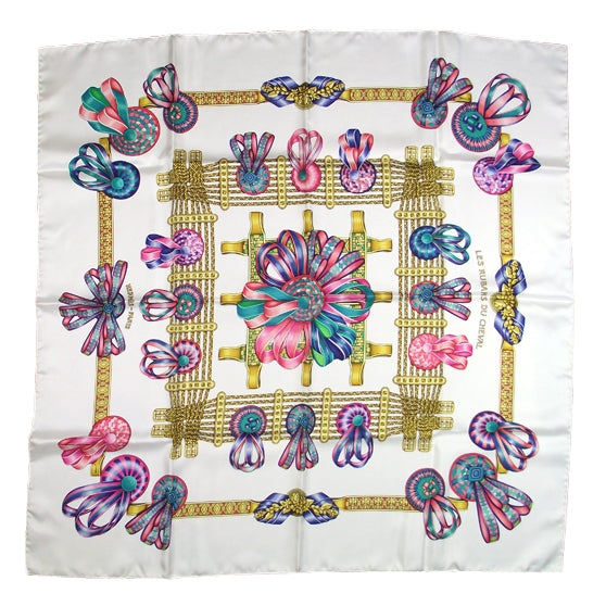 Silk Les Rubans Du Cheval Scarf 90