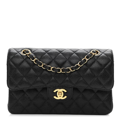 Chanel Caviar Quilted Small Double Flap Black 1 of 11