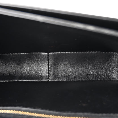 Celine Shiny Calfskin Teen Triomphe Black 5 of 13