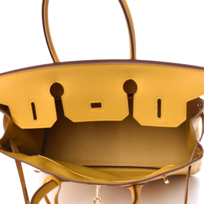 Hermes Epsom Birkin 30 Jaune Ambre 7 of 41