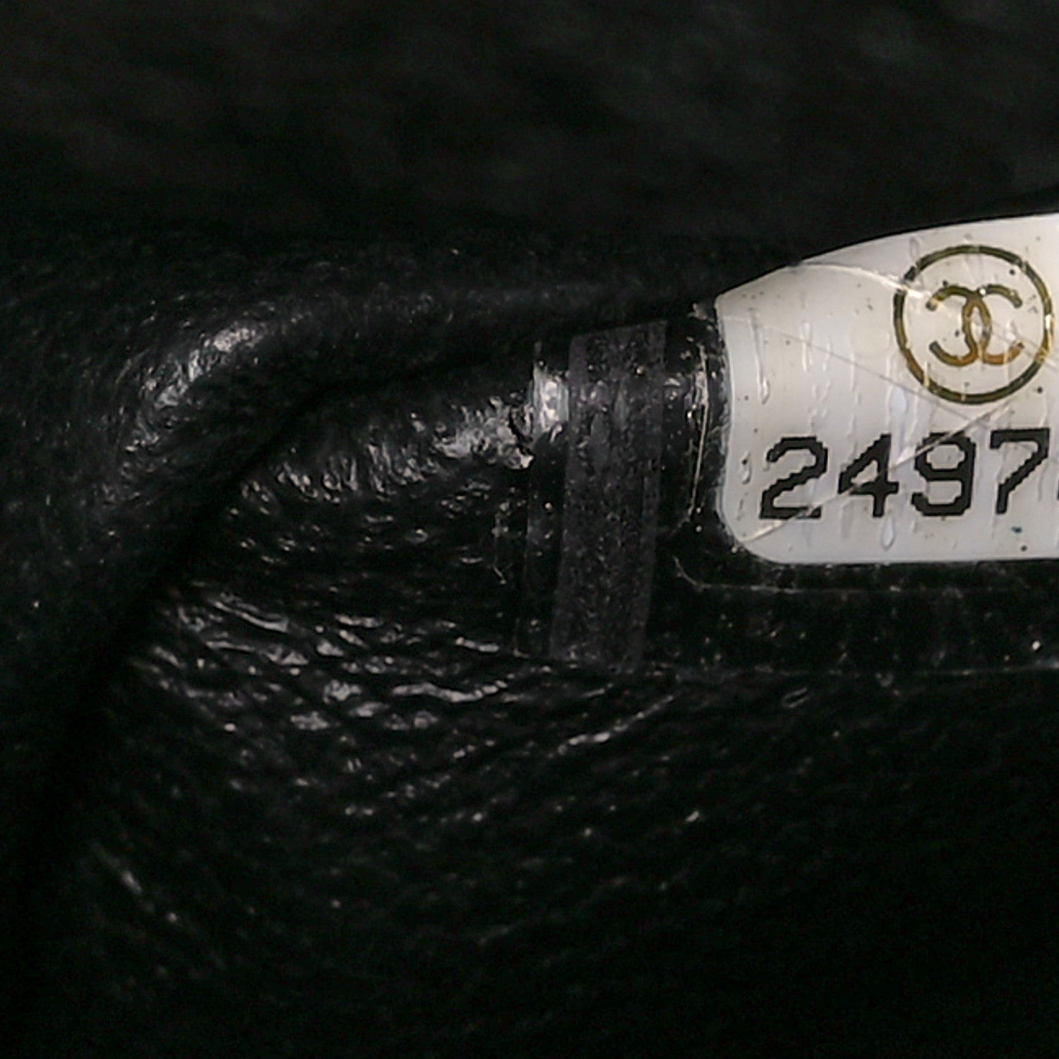 Chanel Iridescent Caviar Quilted Medium Double Flap Black 8 of 13