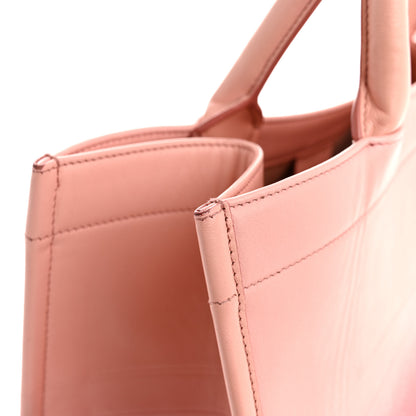 Christian Dior Gradient Smooth Calfskin Embossed Medium Book Tote Pink 13 of 14