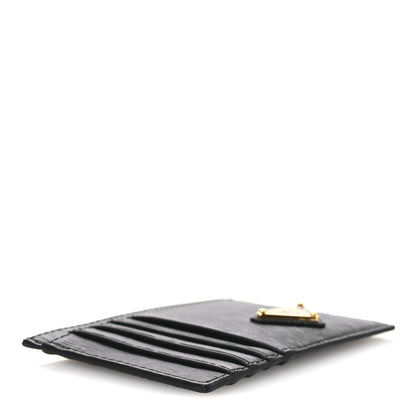Prada Vitello Move Triangle Logo Card Case Black 4 of 8