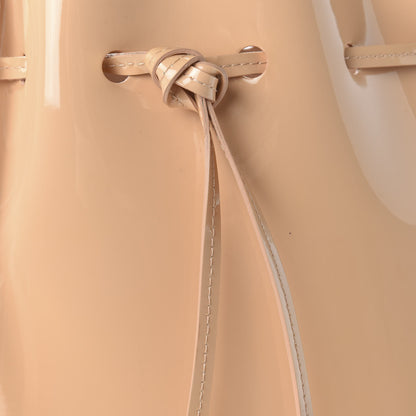 Mansur Gavriel Patent Calfskin Bucket Bag Rosa 9 of 10
