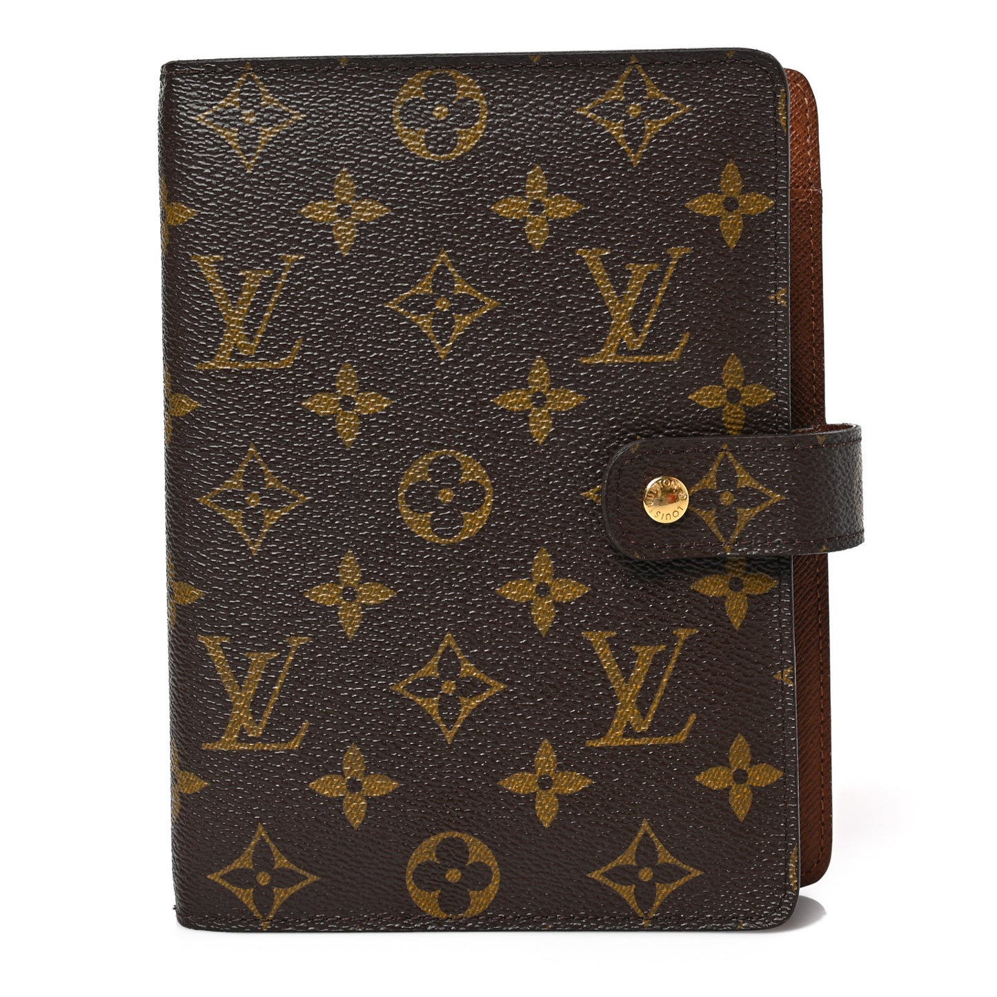 Monogram Medium Ring Agenda Cover