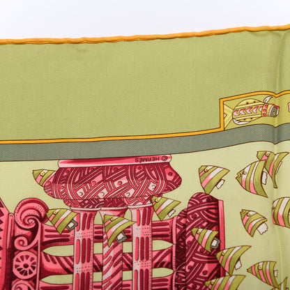 Hermes Silk Rencontre Oceane Scarf 90 3 of 6