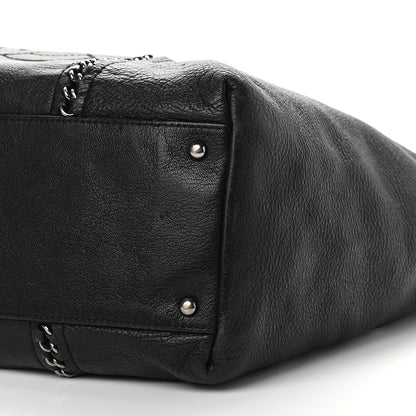 Chanel Deerskin Luxe Ligne Tote Black 8 of 10