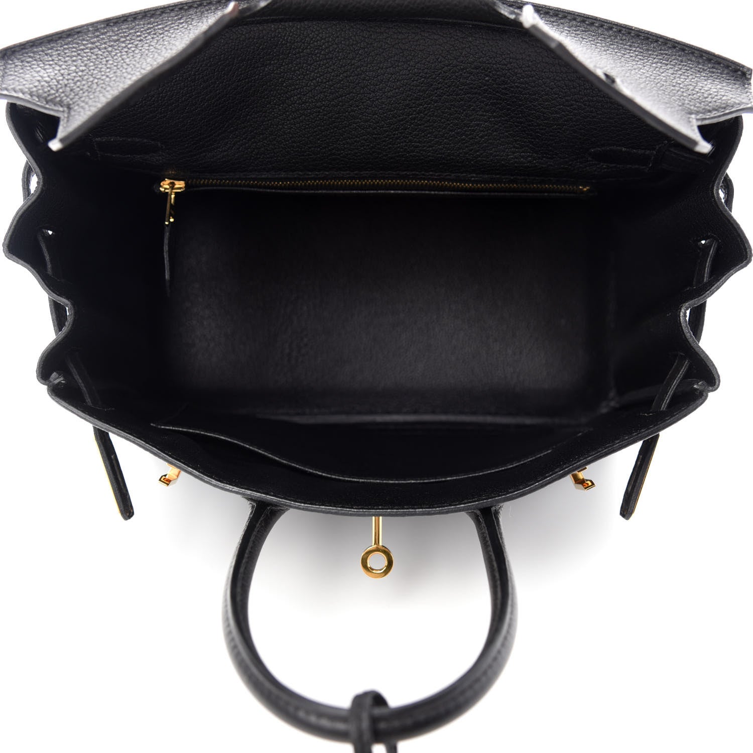 Hermes Togo Birkin 25 Black 15 of 36