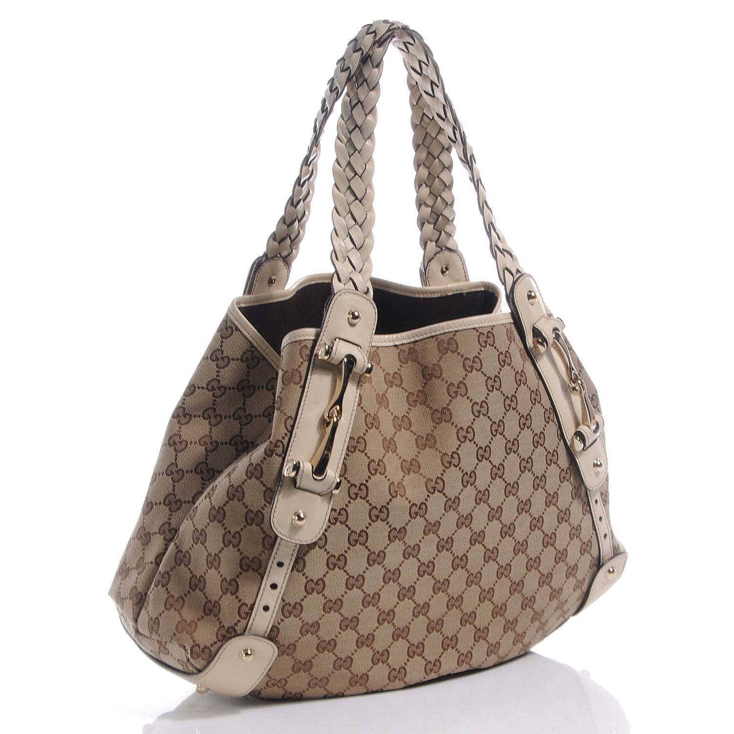Gucci Monogram Medium Pelham Shoulder Bag Ivory 3 of 8