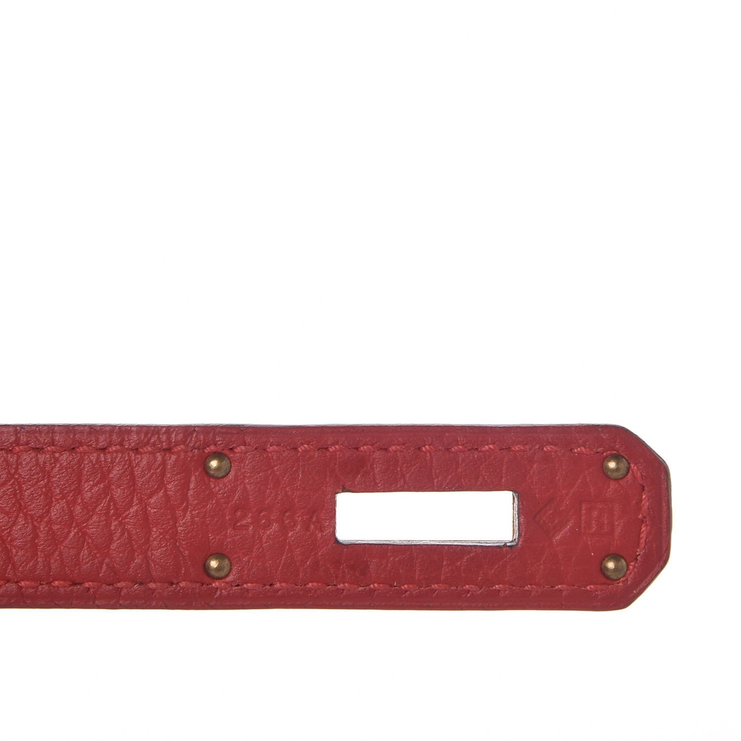 Hermes Taurillon Clemence Kelly Retourne 32 Rouge Casaque 8 of 14
