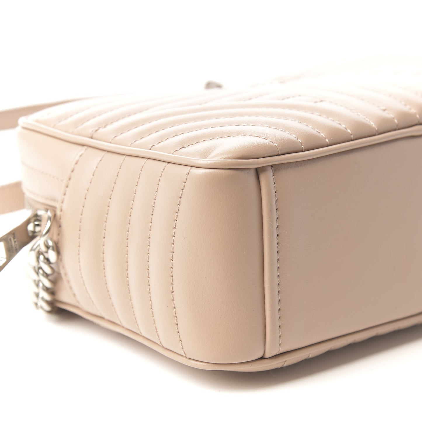 Soft Calfskin Diagramme Camera Bag Cipria