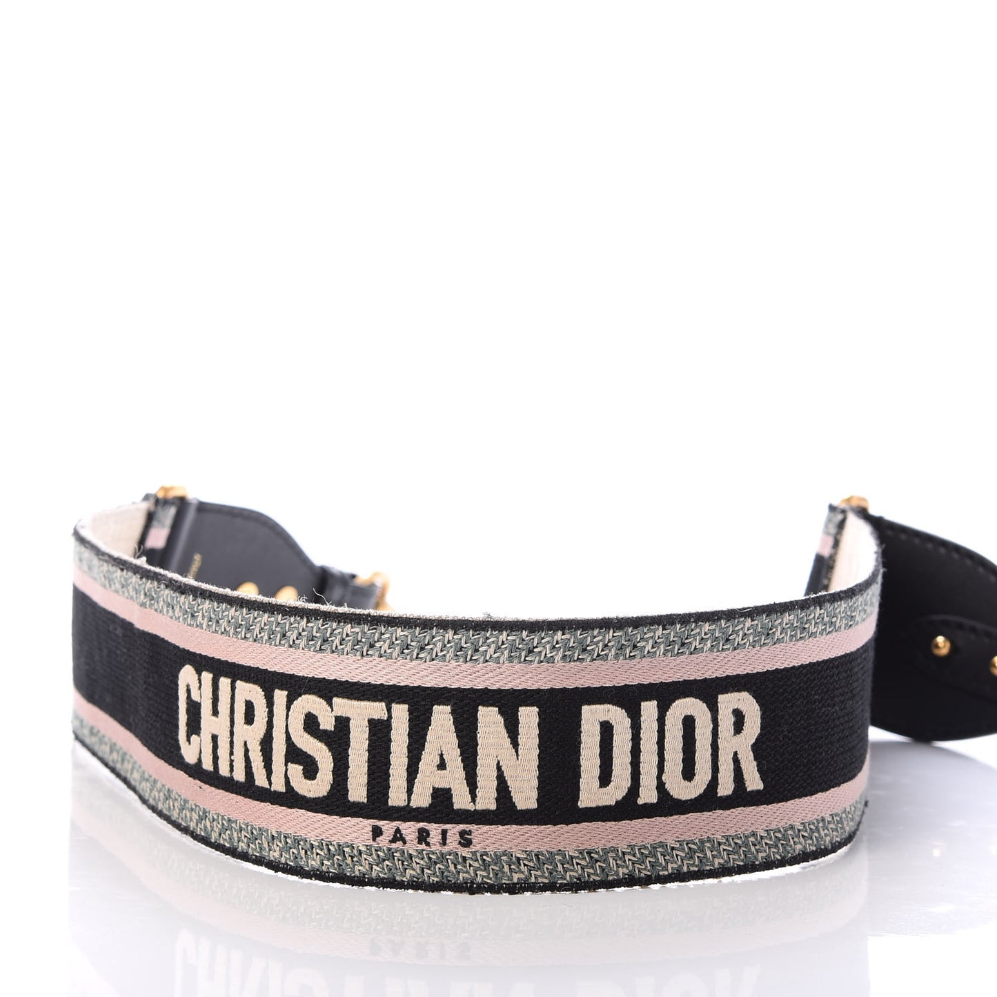 Canvas Embroidered Shoulder Strap Rose Multicolor