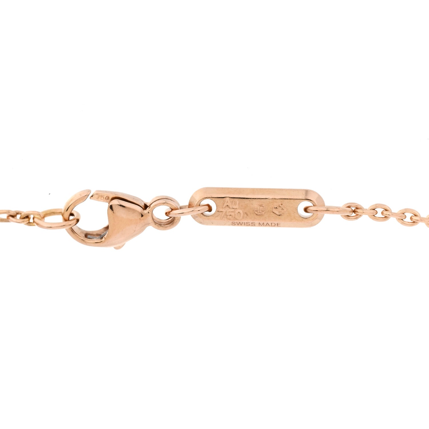 Chopard 18K Rose Gold Ice Cube Station Bracelet 4 of 5
