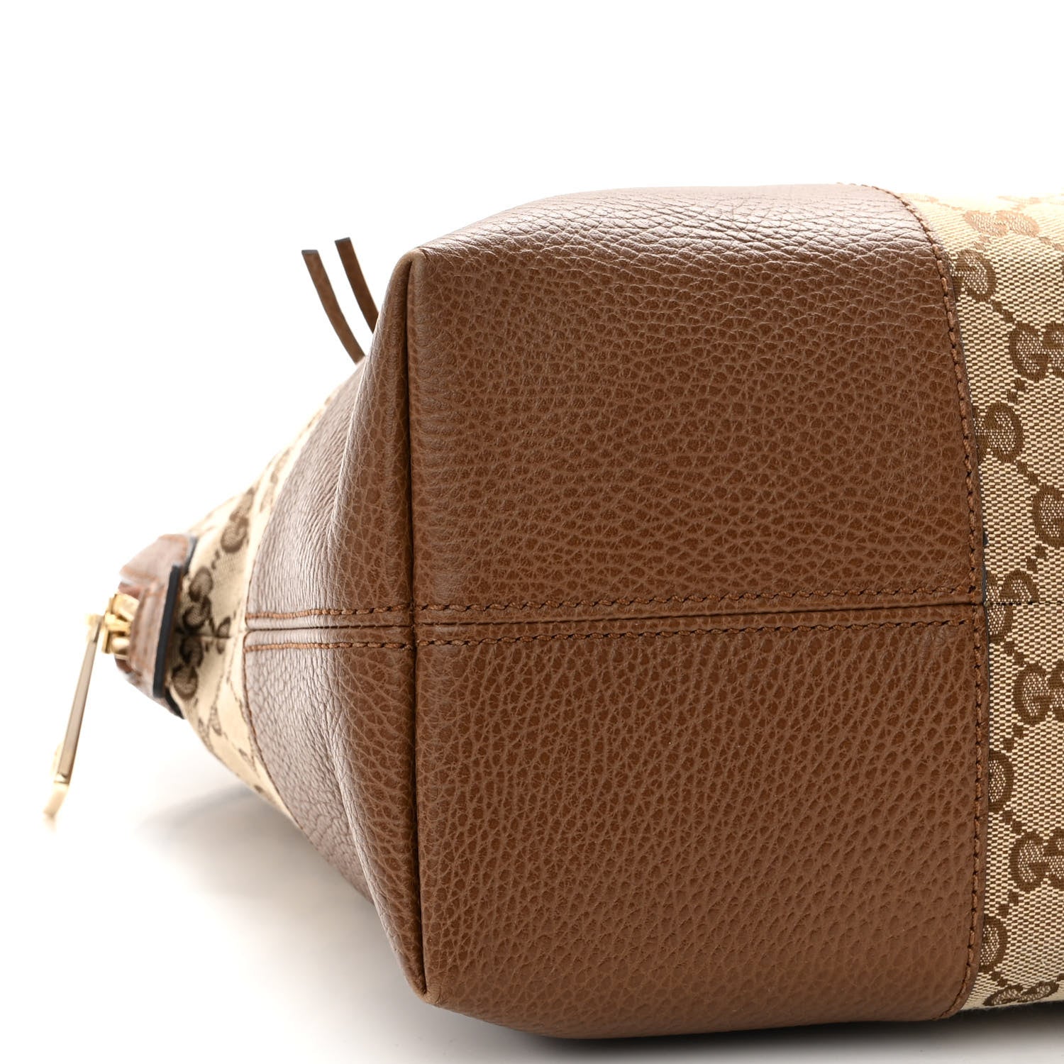 Gucci Monogram Medium Bree Shoulder Bag Beige Tabacco 8 of 9