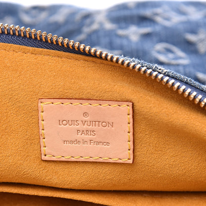 Louis Vuitton Monogram Denim Baggy PM Blue 6 of 12