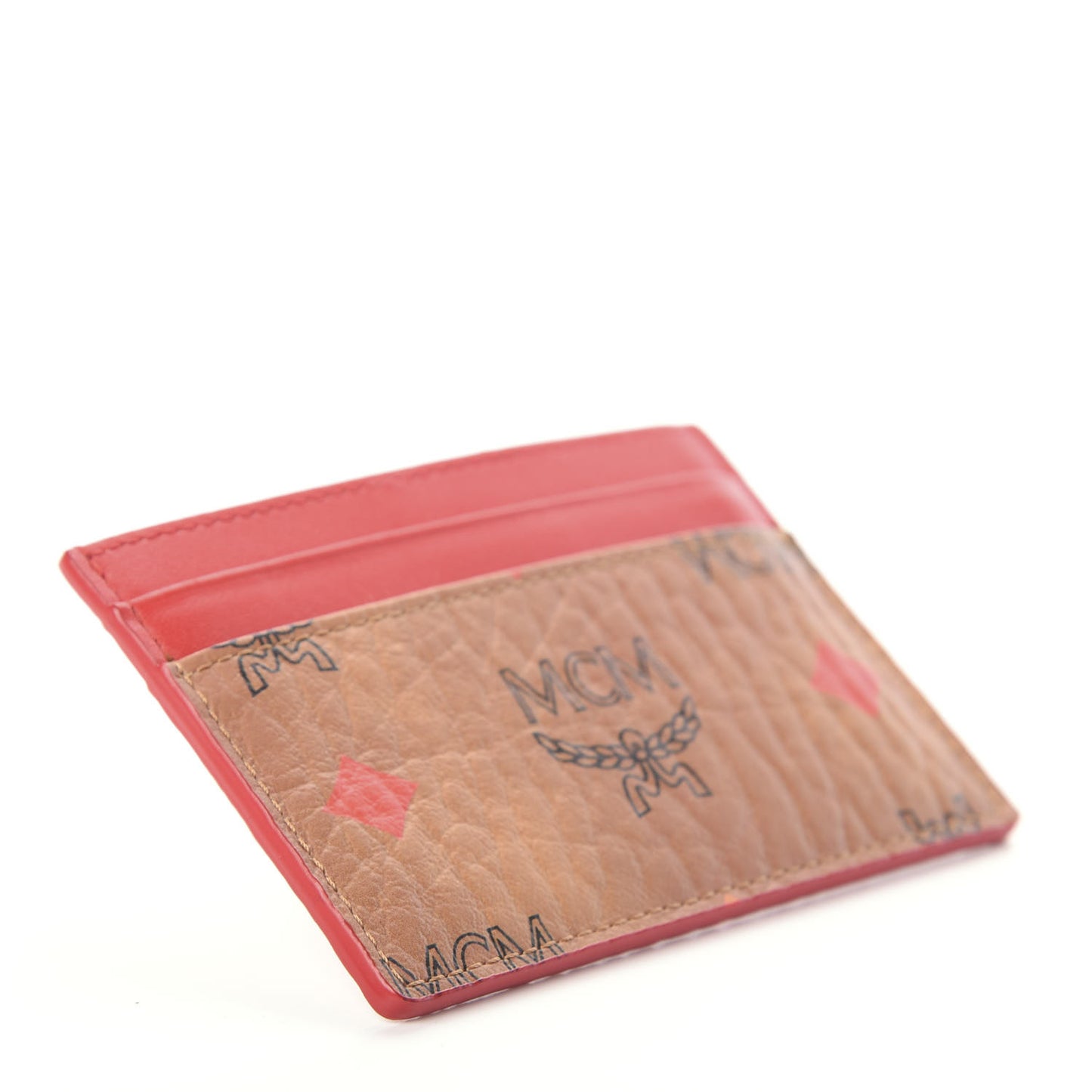 Skyoptic Visetos Spectrum Diamond Card Case Cognac