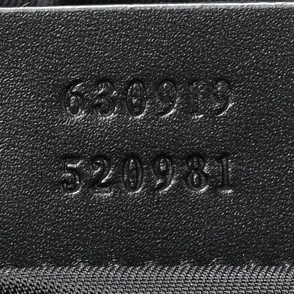 Gucci Canvas Web Slim Belt Bag Black 7 of 9