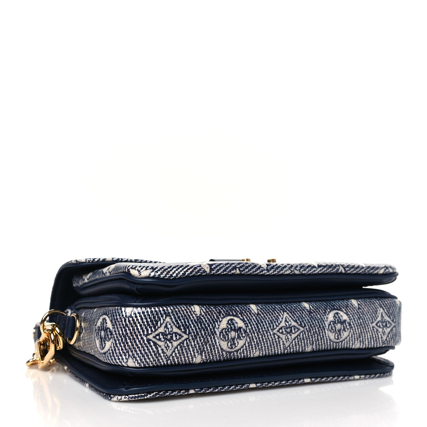 Louis Vuitton Monoglam Pochette Metis East West Blue 4 of 9