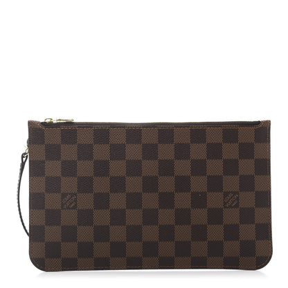 Louis Vuitton Damier Ebene Neverfull MM GM Pochette 1 of 9