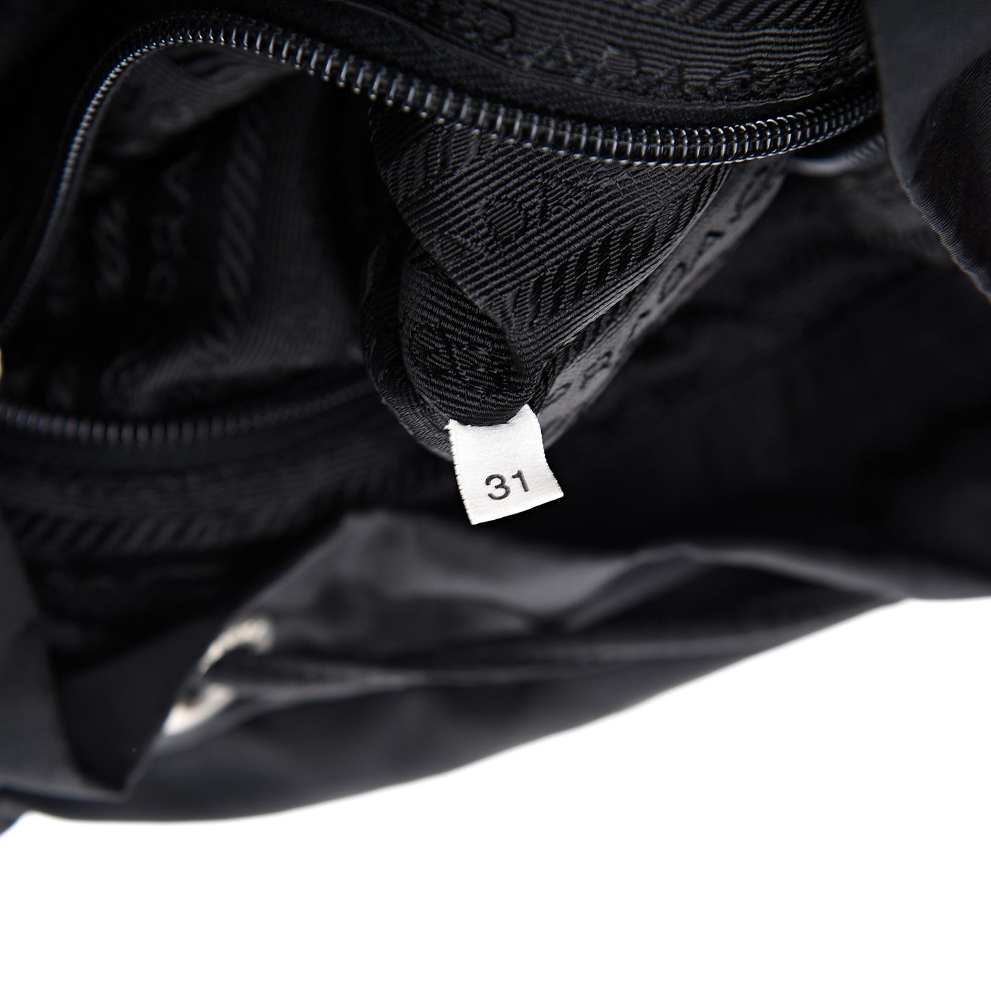 Nylon Vela Medium Backpack Black