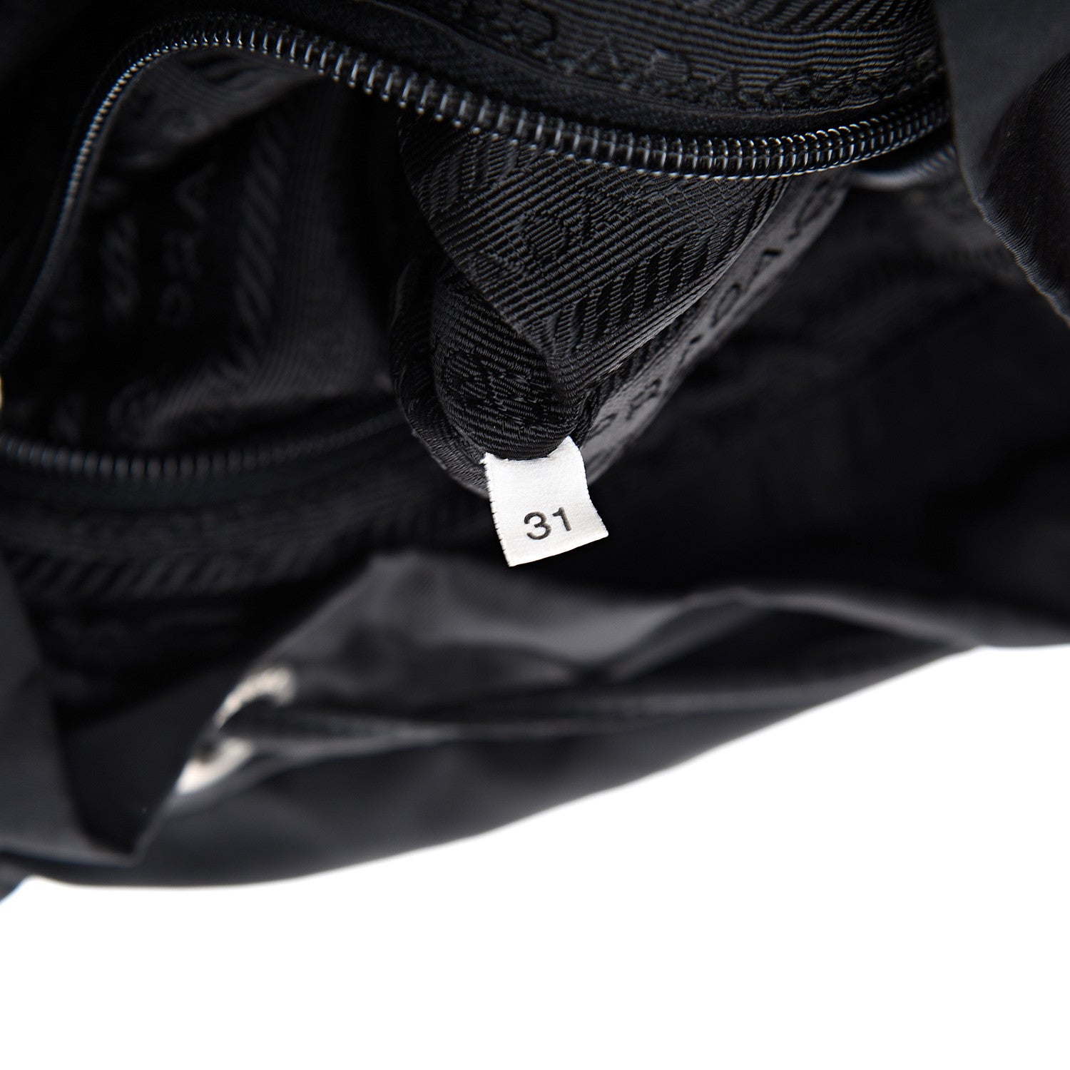 Prada Nylon Vela Medium Backpack Black 6 of 13