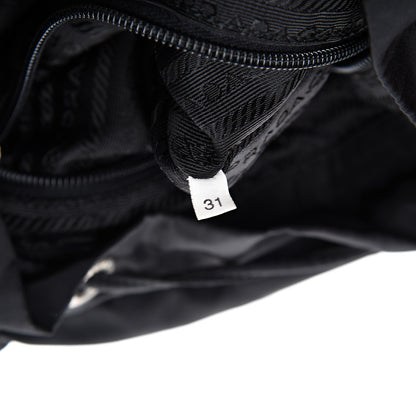 Prada Nylon Vela Medium Backpack Black 6 of 13