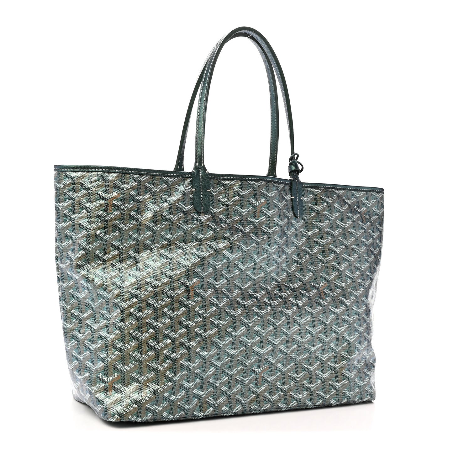 Iridescent Goyardine Saint Louis PM Pearly Green