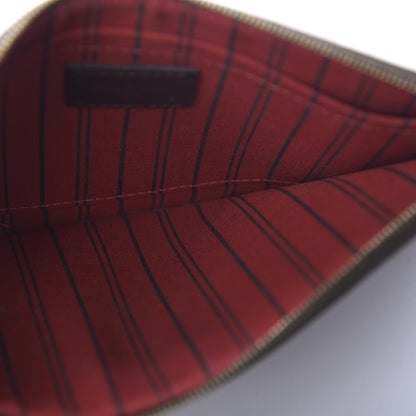 Louis Vuitton Damier Ebene Neverfull MM GM Pochette 5 of 12