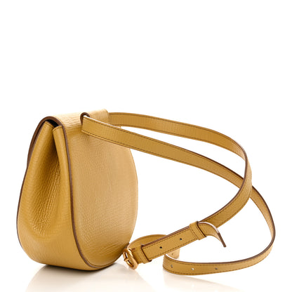 Bottega Veneta Palmellato Calfskin Rounded Belt Bag Butterscotch 3 of 12