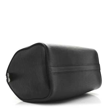 Louis Vuitton Epi Speedy 25 Black 4 of 14