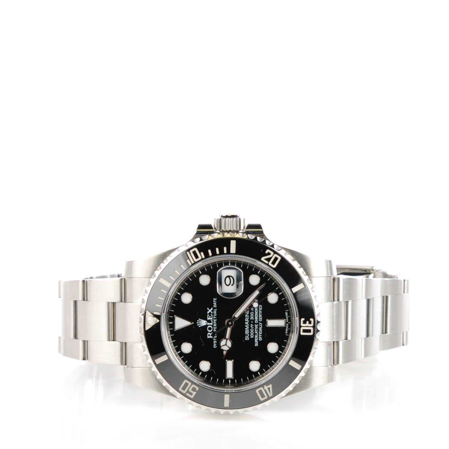 Rolex Stainless Steel 40mm Oyster Perpetual Submariner Date Watch Black 116610LN 3 of 6