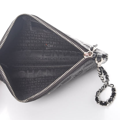 Chanel Lambskin Precious Symbols Pochette Black 6 of 9