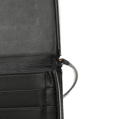 Loewe Soft Calfskin Mini Heel Pouch Black 12 of 13