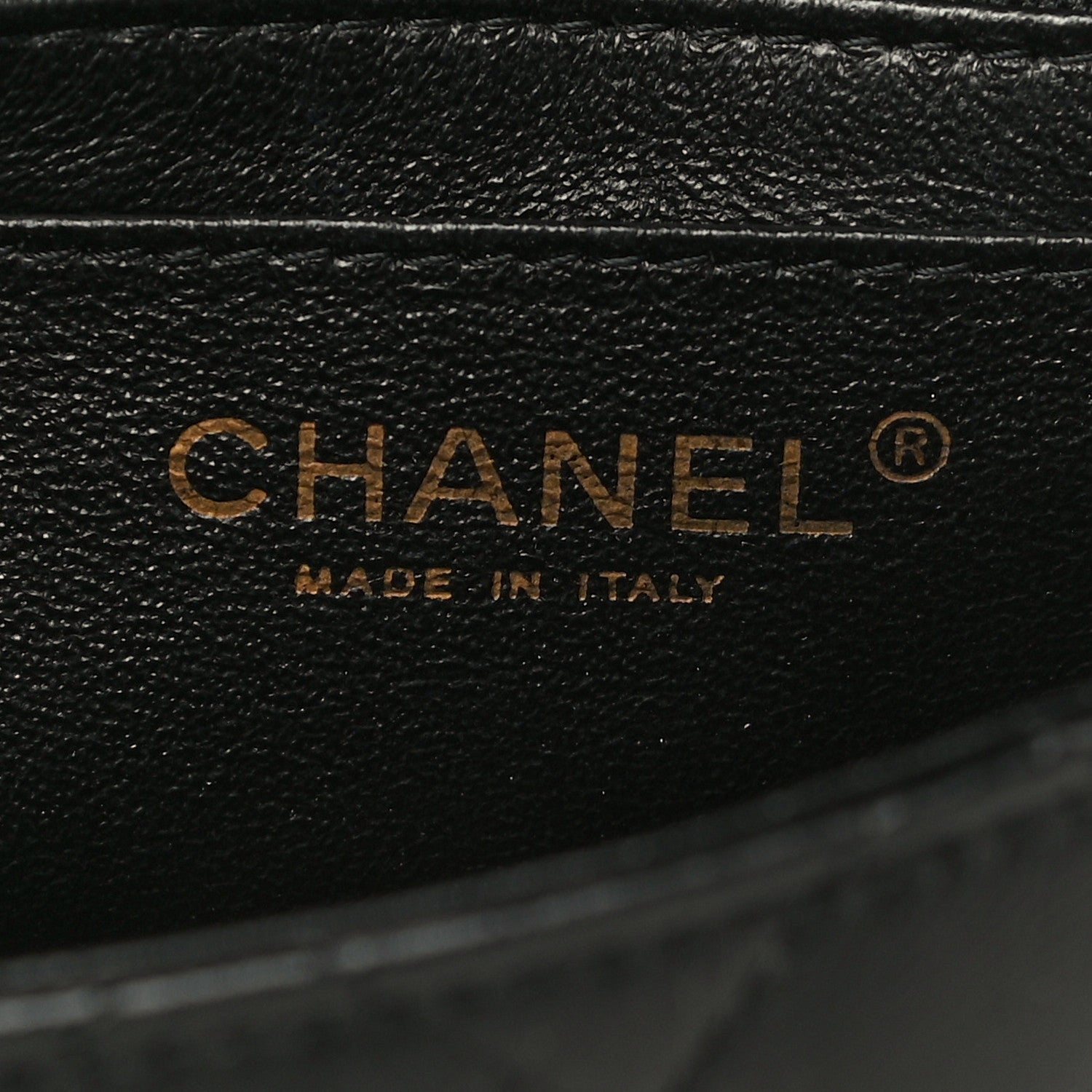 Chanel Lambskin Quilted Mini Square Flap Black 6 of 10