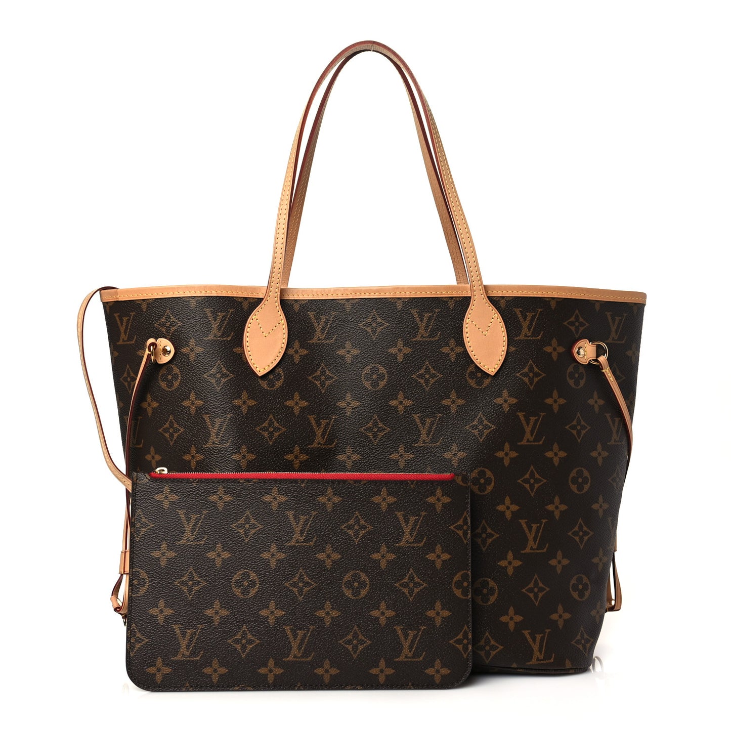 Monogram Neo Neverfull MM Cherry