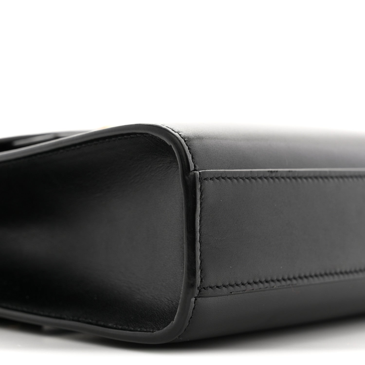 Saint Laurent Smooth Calfskin Small Manhattan Shoulder Bag Black 9 of 11