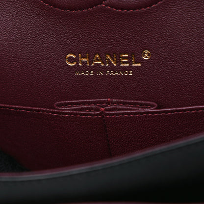 Chanel Lambskin Quilted Medium Double Flap Black 5 of 6