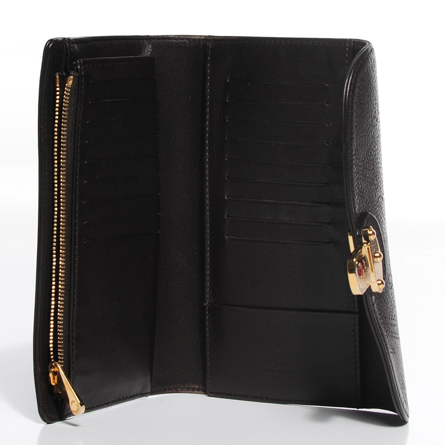Louis Vuitton Mahina Amelia Wallet Brown 5 of 7
