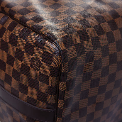 Louis Vuitton Damier Ebene Keepall Bandouliere 55 18 of 27