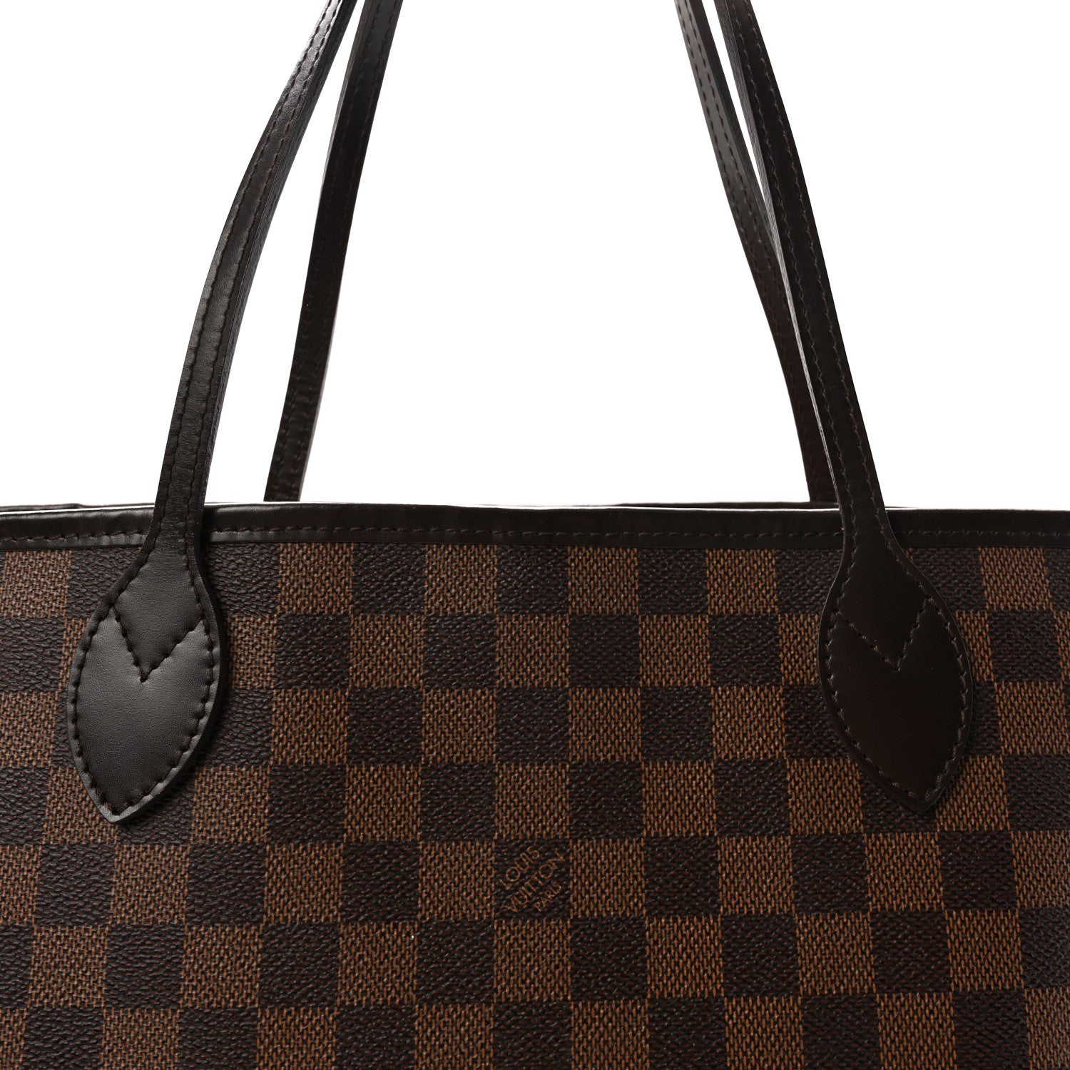 Louis Vuitton Damier Ebene Neverfull MM 7 of 9