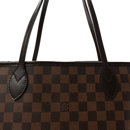 Louis Vuitton Damier Ebene Neverfull MM 7 of 9