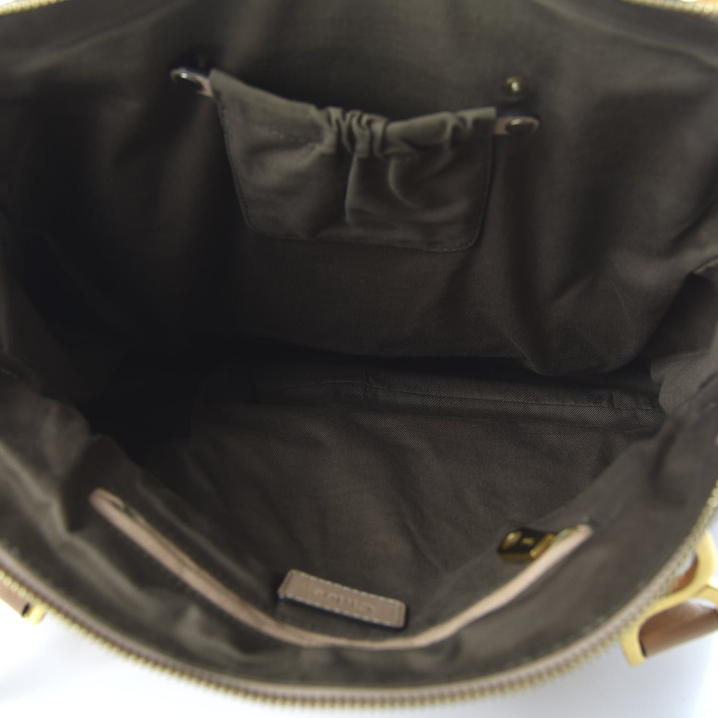 Calfskin Large Marcie Satchel Light Tan