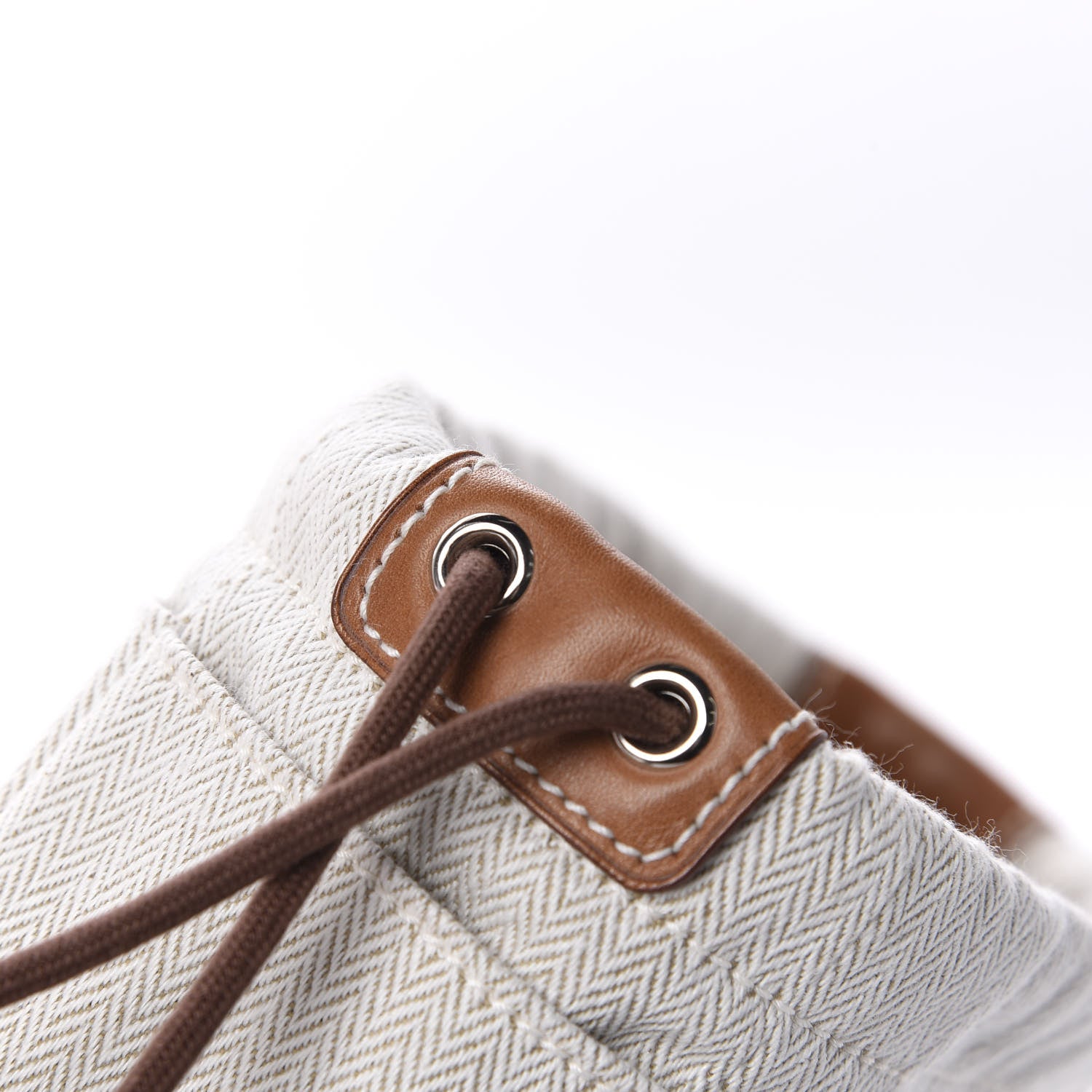 Hermes Canvas Barenia Fourbi 20 PM Pouch Naturel Fauve 6 of 12