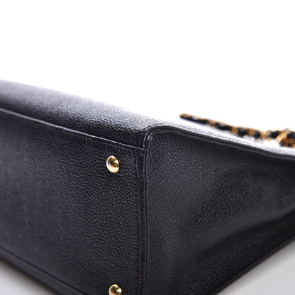 Chanel Caviar Flap Shoulder Bag Black 12 of 13