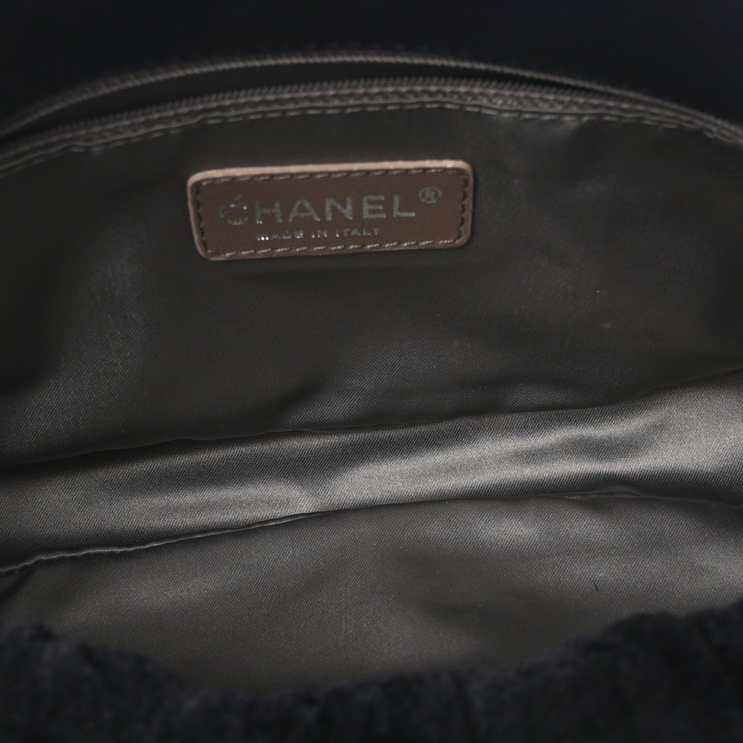 Chanel Lapin Rabbit Fur Flap Blue 5 of 10
