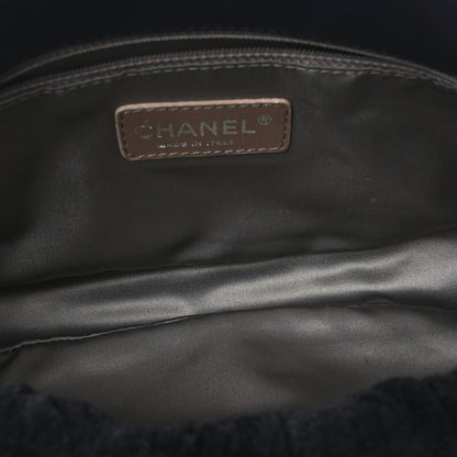 Chanel Lapin Rabbit Fur Flap Blue 5 of 10