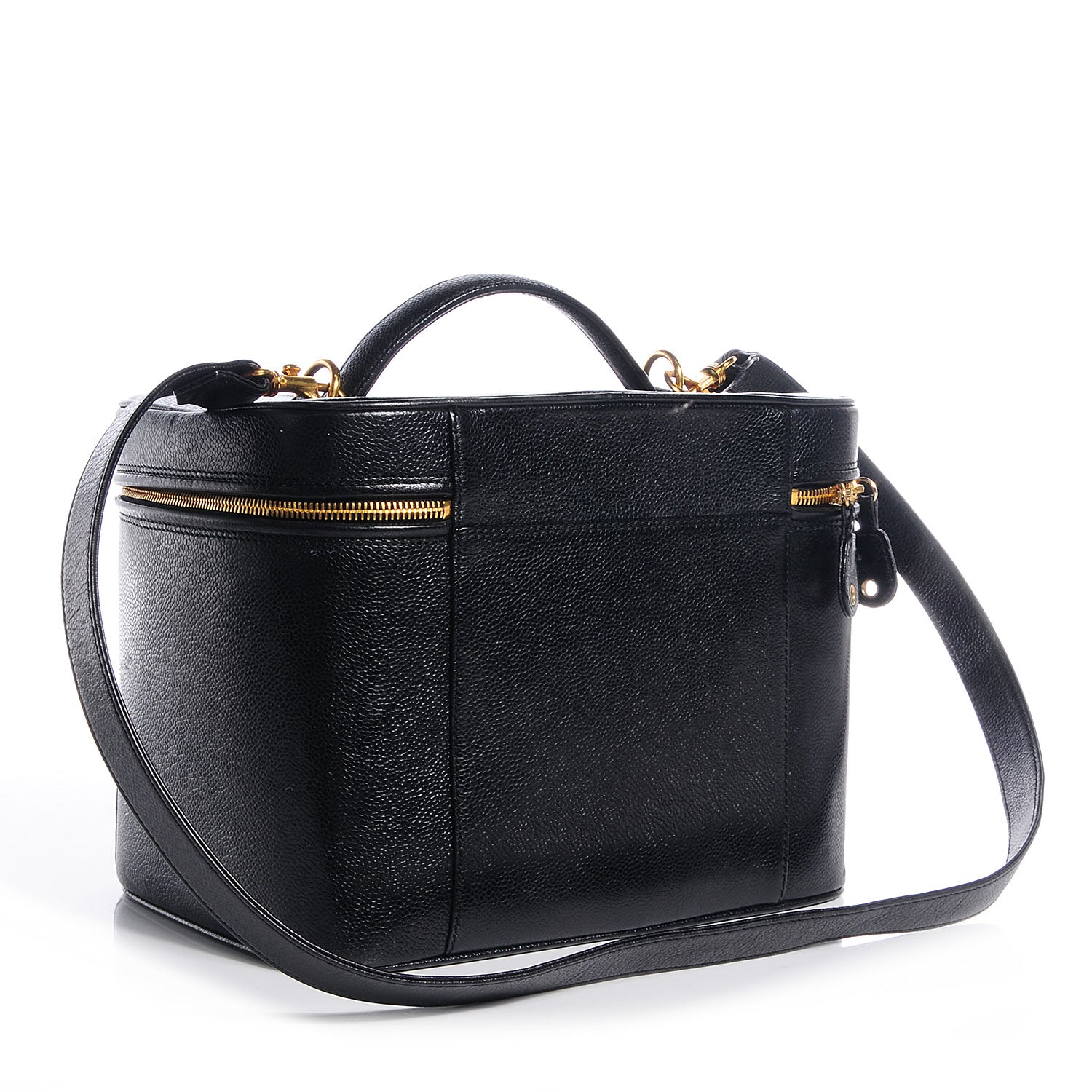 Chanel Caviar Vanity Case Black 3 of 7