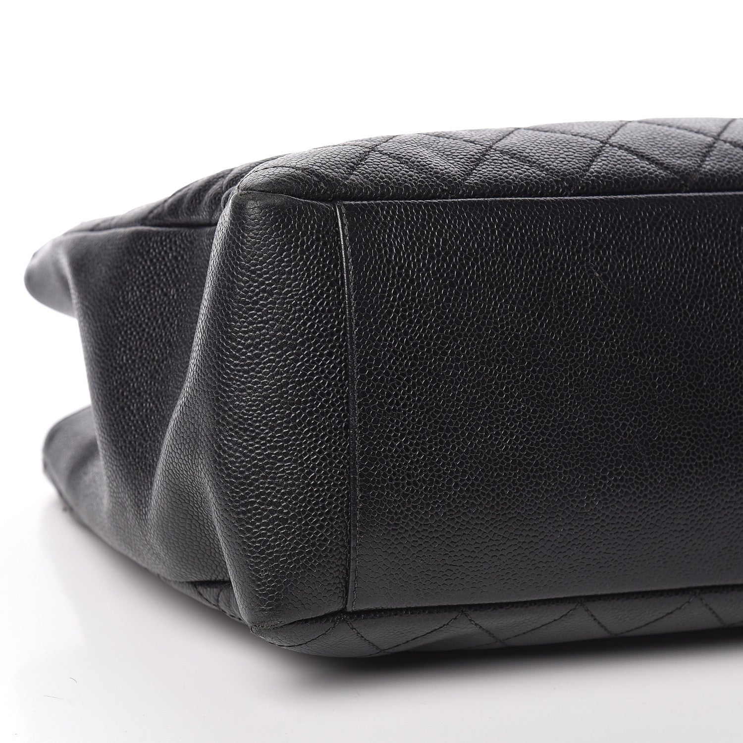 Chanel Caviar Quilted Grand Shopping Tote GST Black 11 of 14