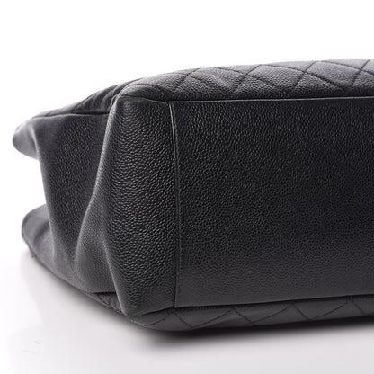 Chanel Caviar Quilted Grand Shopping Tote GST Black 11 of 14
