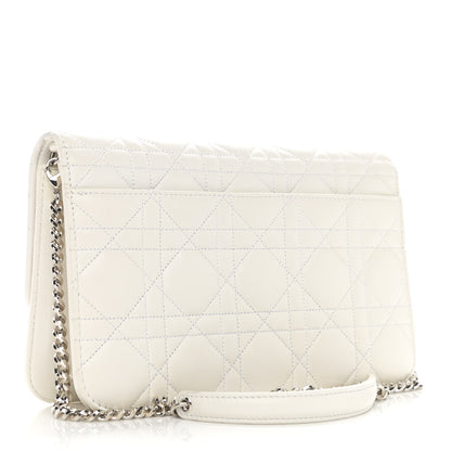 Christian Dior Lambskin Cannage Miss Dior Promenade Pouch 2 of 10